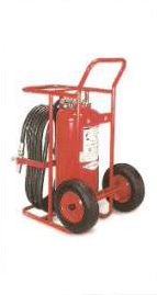 Fire extinguisher equipment